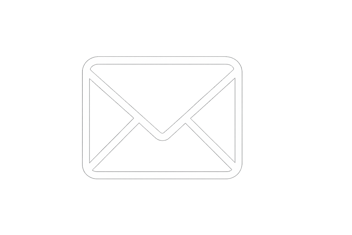 email logo white
